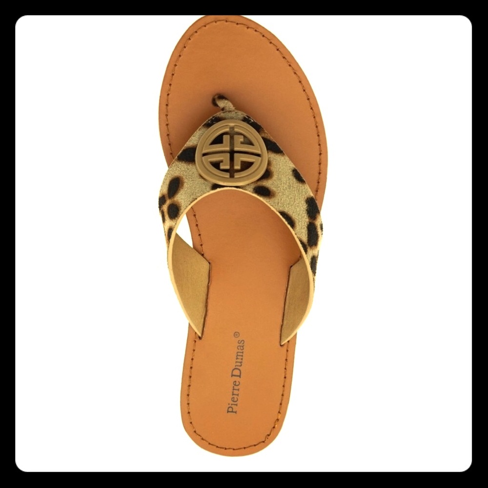 Pierre Dumas cheetah print thong